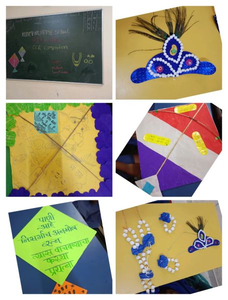 CCA Competition - Makar Sankrant Kite & jwellary Making Competition